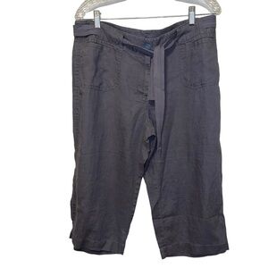 Preswick & Moore 100% Linen Women Pants Size 10